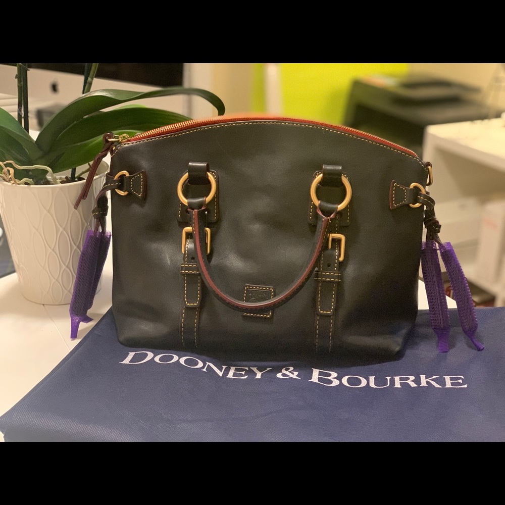 Dooney & Bourke Florentine Leather Bristol Satchel